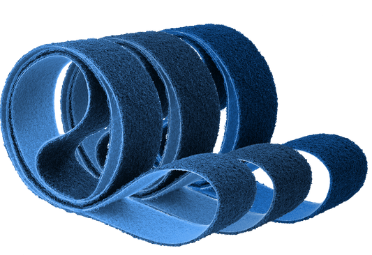 Oberflächenpolierbänder X-Flex Blau 40x760 mm fein (VPE 20)