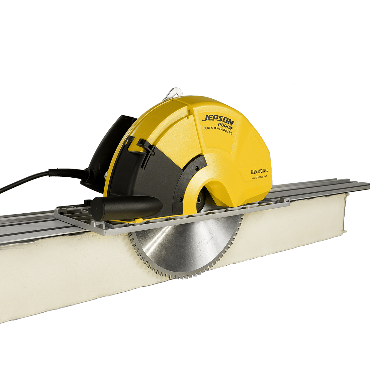 Super Hand Dry Cutter 8320 inkl. Ø 320/84Z Sägeblatt und Führungsschienenset